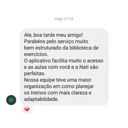 Depoimento de Aluno Personal Trainer - Resultado com a Biblioteca